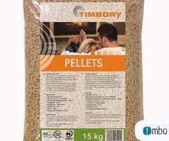 Pellet drzewny Timbory. 100% świerk. 1050 kg Transport. Raty 0%